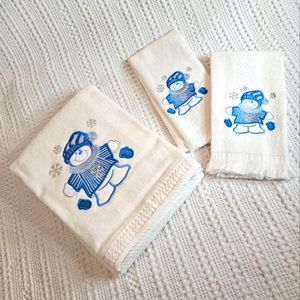 Snowman Towel & Hand towels